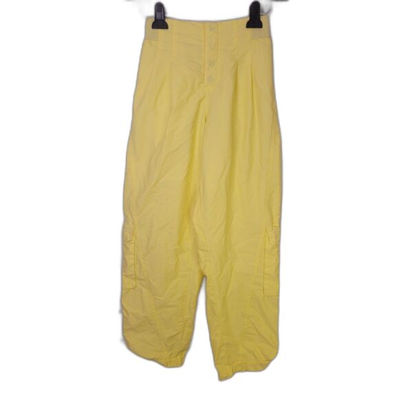 FREE PEOPLE Movement Mesmerize Me Cargo Pleated Pants - Picture 1 of 4